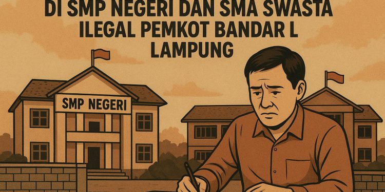 Skandal SMA Siger: Guru Double Job di Sekolah Negeri dan Swasta Ilegal Pemkot Bandar Lampung