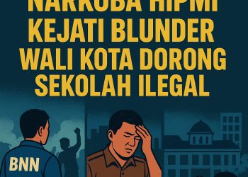 Lampung Geger! BNN Lepas Pengurus HIPMI Pesta Narkoba, Kejati Blunder, Wali Kota Dorong Sekolah Ilegal