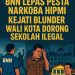 Lampung Geger! BNN Lepas Pengurus HIPMI Pesta Narkoba, Kejati Blunder, Wali Kota Dorong Sekolah Ilegal