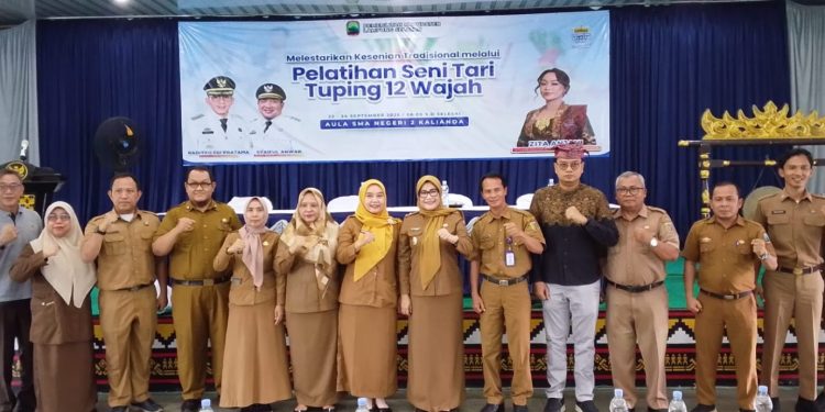 Tari Tuping 12 Wajah: 50 Pelajar Lampung Selatan Dibekali Warisan Budaya Bernilai Sejarah