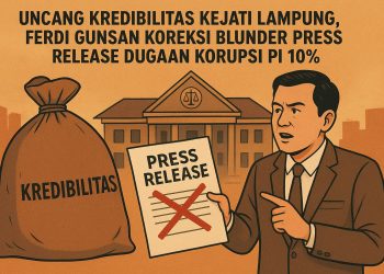 Guncang Kredibilitas Kejati Lampung, Ferdi Gunsan Bongkar Blunder Fatal dalam Kasus Korupsi PI 10%