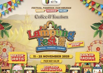 Lampung Fest 2025 Siap Hentak Publik: Konsep Baru, Gratis Masuk, Target 300 Ribu Pengunjung!