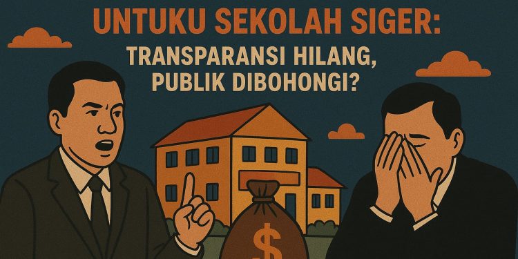 Skandal Dana APBD untuk Sekolah Siger: Transparansi Menguap, Publik Tertipu?