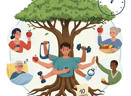 10 Kebiasaan Sehat yang Bisa Panjangkan Umur Tanpa Disadari, Nomor 7 Sering Diabaikan!