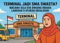 Terminal Panjang Jadi SMA Swasta? Kontroversi Besar Wali Kota Eva Dwiana Bikin Publik Geleng Kepala!
