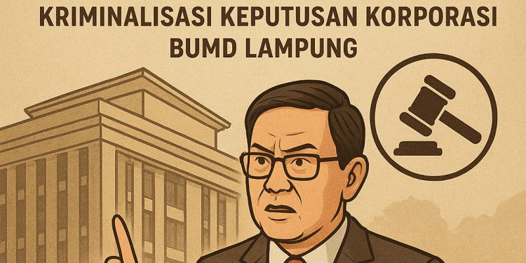 Pakar Hukum Ingatkan Bahaya Kriminalisasi Keputusan Korporasi BUMD: “Hasil RUPS Tak Bisa Dipidanakan!”