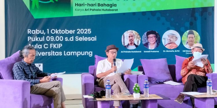 Iswadi Pratama Bongkar Rahasia Puisi Ari Pahala: Kebahagiaan Dijatuhkan ke Tong Sampah