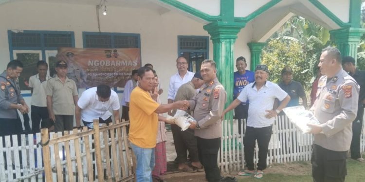Kapolres Tanggamus Gelar Ngobarmas di Blok 3 BNS, Serap Aspirasi Warga dan Tingkatkan Kamtibmas