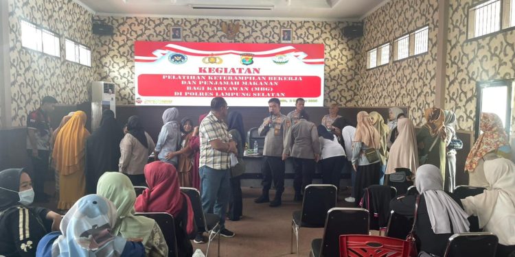 Polres Lampung Selatan Genjot Pelatihan Kebersihan dan Kesehatan Karyawan SPPG demi SDM Berkualitas