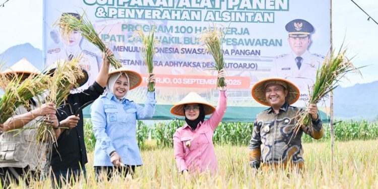 Bantuan Alsintan dan Pupuk Organik Cair Dorong Produktivitas Pertanian Pesawaran, Petani Optimis Hasil Panen Meningkat