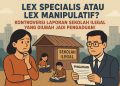 Lex Specialis atau Lex Manipulatif? Kontroversi Laporan Sekolah Ilegal yang Diubah Jadi Pengaduan