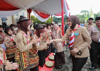 Jambore Pramuka Penggalang Lampung VII 2025 Resmi Dibuka: Cetak Generasi Emas Menuju Indonesia 2045