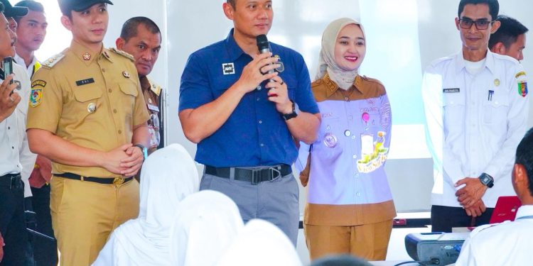 Menko AHY dan Wagub Jihan Tinjau SRMA 32 Lampung Selatan, Pastikan Fasilitas Pendidikan Siap dan Berkualitas