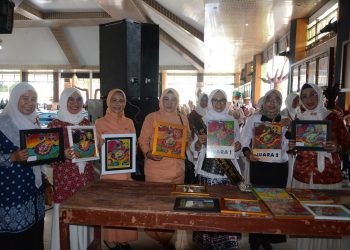 Gebyar “Ayo Membatik” Warnai Lampung Tengah, Bunda PAUD Ajak Anak Cinta Batik Sejak Dini