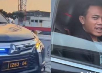 Viral Pajero Berplat Dinas Palsu dan Strobo di Bandung: Polisi Amankan Sopir dan Dalami Motif