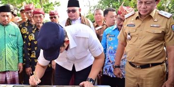 Bupati Lampung Selatan Resmikan Jalan Way Harong-Simpang Sidoharjo, Dorong Mobilitas dan Ekonomi Desa Agom