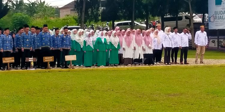 Pemuda dan Santri Tanggamus Diajak Bersatu Wujudkan Indonesia Maju, Wakil Bupati Agus Suranto Beri Amanat Inspiratif