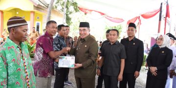 Bupati Tanggamus Bagikan Alsintan ke 50 Kelompok Tani, Langkah Nyata Wujudkan Swasembada Pangan