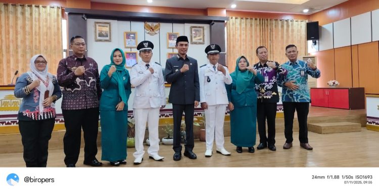 Wakil Bupati Tanggamus Lantik Dua Penjabat Kepala Pekon, Dorong Pelayanan Publik dan Pembangunan Desa