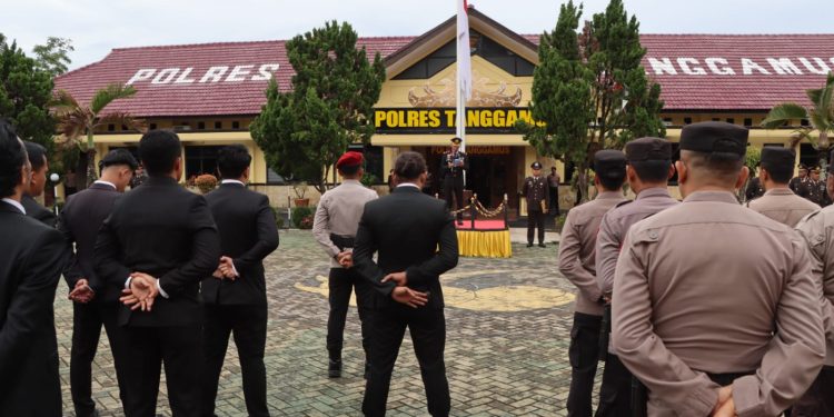Polres Tanggamus Gelar Upacara Hari Pahlawan 2025: Wakapolres Tegaskan Pentingnya Semangat Juang dalam Pelayanan Publik