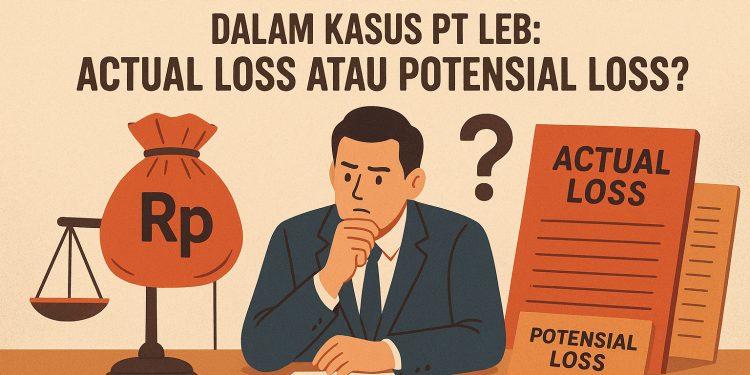 Kontroversi Besar di Kasus PT LEB: Kerugian Negara Actual Loss atau Potensial Loss?