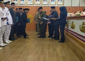 Bupati Tanggamus Lantik 75 Pejabat Eselon III dan IV, Sejumlah Camat Berganti – Ini Daftar Lengkapnya