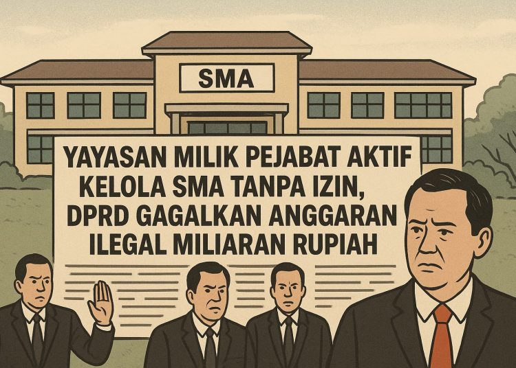 Anggaran Miliaran untuk SMA Siger Dibongkar! DPRD Gagalkan Dana Ilegal dan Ungkap Yayasan Belum Berizin