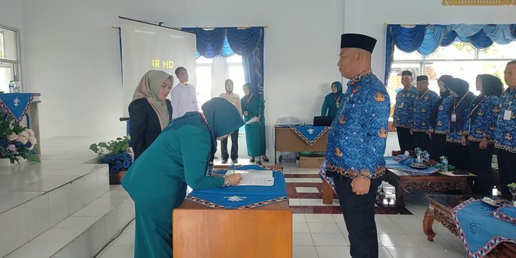 Enam Ketua PKK Kecamatan Dilantik, Tanggamus Siapkan Program Rakernas 2025
