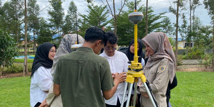 Pelatihan GNSS Kantor Pertanahan Pringsewu Perkuat Kompetensi Surveyor