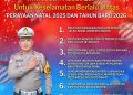 Polres Lampung Selatan Tingkatkan Imbauan Keselamatan Saat Libur Akhir Tahun