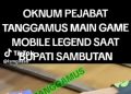 Kepala Kesbangpol Tanggamus Diketahui Main Game Saat Amanat Bupati