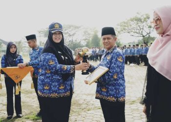 Pemkab Pringsewu Peringati HBN, HKSN, dan Hari Ibu Bersamaan