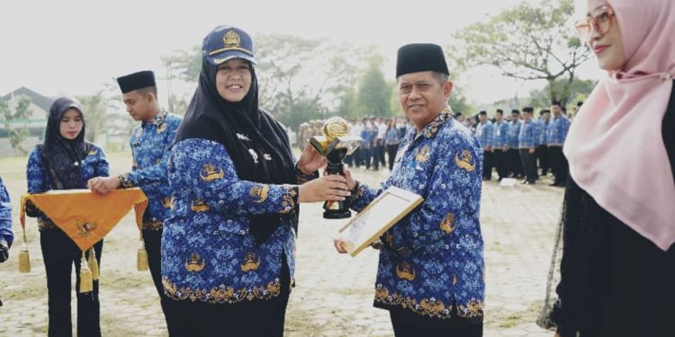 Pemkab Pringsewu Peringati HBN, HKSN, dan Hari Ibu Bersamaan