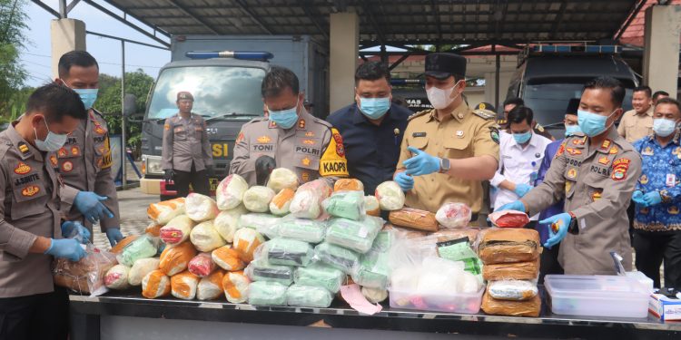 Polres Lampung Selatan Musnahkan Narkotika Rp230 Miliar, Selamatkan Jutaan Jiwa