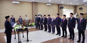 Sepuluh Pejabat Pimpinan Tinggi Pratama Resmi Dilantik di Pringsewu