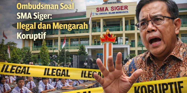 Ombudsman Warning SMA Siger: Ilegal, Maladministrasi, hingga Dugaan Korupsi