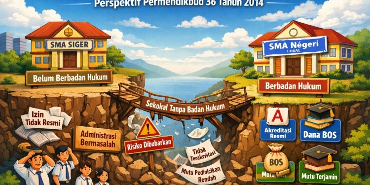 Permendikbud 36/2014 dan Kontroversi Pendirian SMA Siger