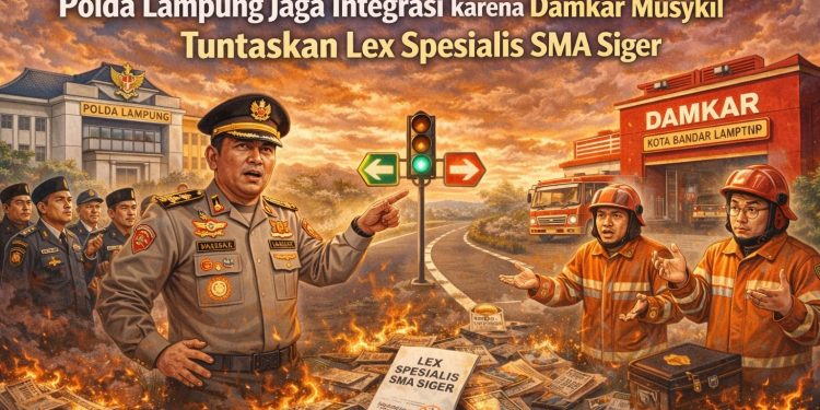 Kasus SMA Siger Jadi Lex Spesialis, Damkar Tak Bisa Turun Tangan