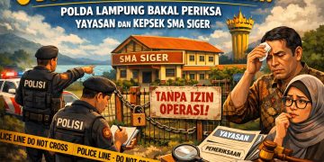 Yayasan SMA Siger Segera Diperiksa, Polisi Selidiki Penggunaan Aset Negara