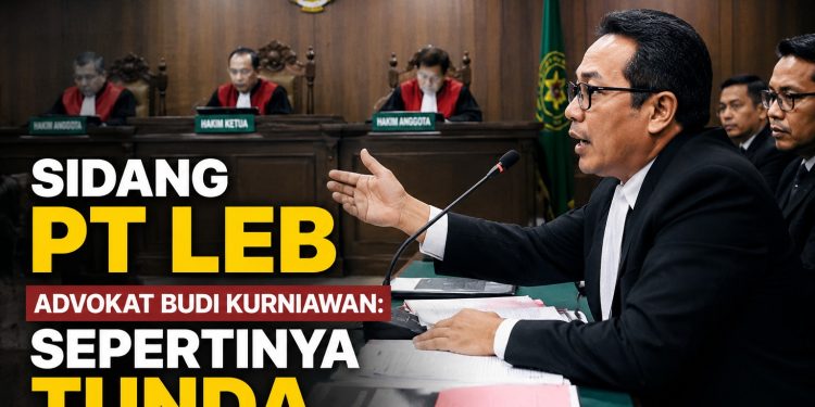 Pengacara Direktur Operasional PT LEB Sebut Sidang Kemungkinan Diundur