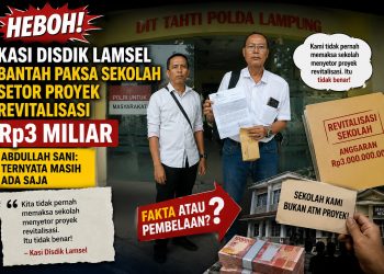 Disdikbud Lampung Selatan Diterpa Isu Dugaan Pemaksaan Pengadaan Proyek Sekolah