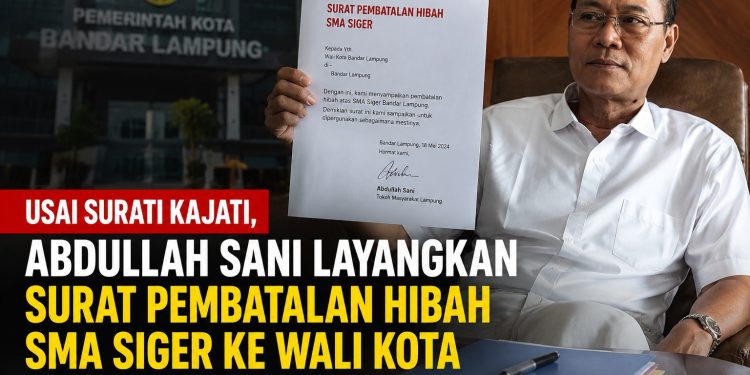 Desak Audit, Abdullah Sani Minta Dana Hibah Dikembalikan ke Kas Daerah