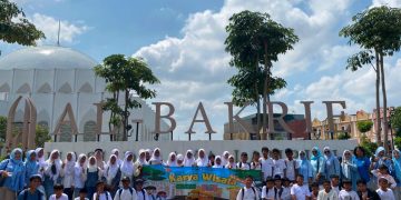 SDN 1 Way Sari Natar Gelar Perpisahan Kelas 6, Padukan Edukasi Budaya dan Wisata Religi